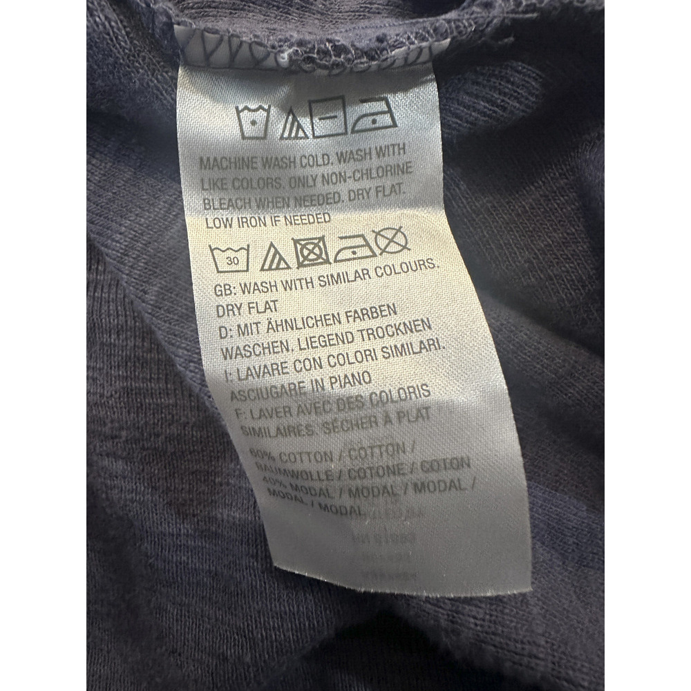 LOGO by Lori Goldstein Slub Sweater Knit Cardigan Smokey Purple Plus Size 2X - Picture 5 of 8